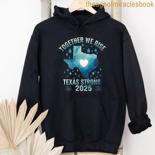Texas Strong 2025 Together We Rise Support T-shirt - Image 4