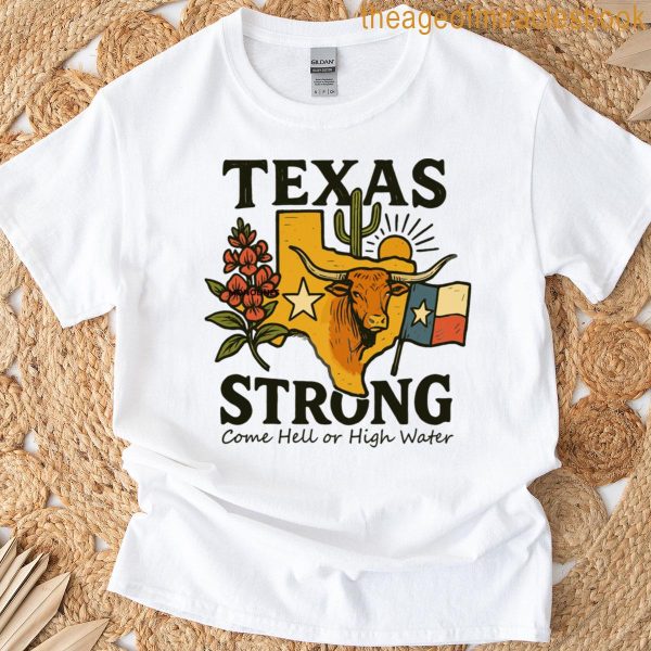Texas Strong Pray For Texas Texas Hill Country Flooding T-shirt