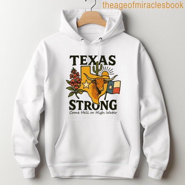Texas Strong Pray For Texas Texas Hill Country Flooding T-shirt - Image 4