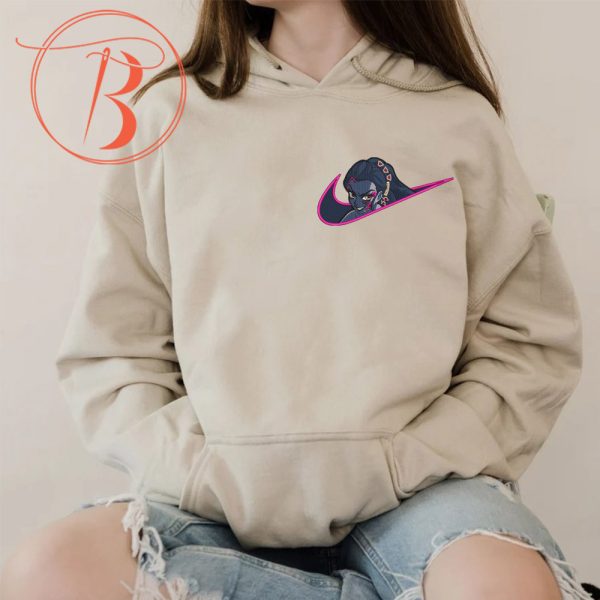 Daki Nike Slayder Demon Embroidered Hoodie - TerraBell Designs