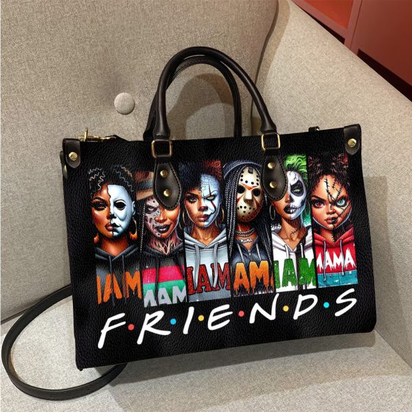 Female Killer Horror Friends Purse Handbag Set - Halloween Gift - Image 3