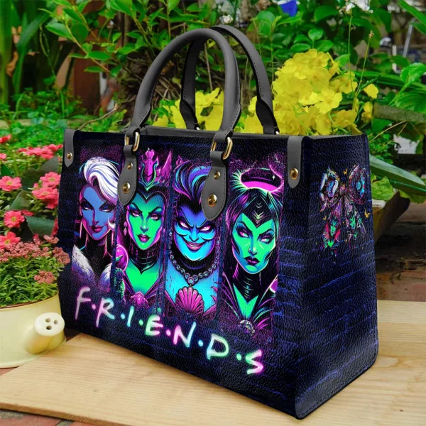 Evil Female Characters Bag Set For Women - Halloween Gift - Gothic Bags Purse Handbag Set