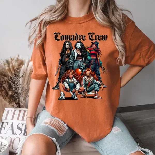 Thug Life, Halloween Comadre Crewneck/Hoodie/T-shirt - Image 4