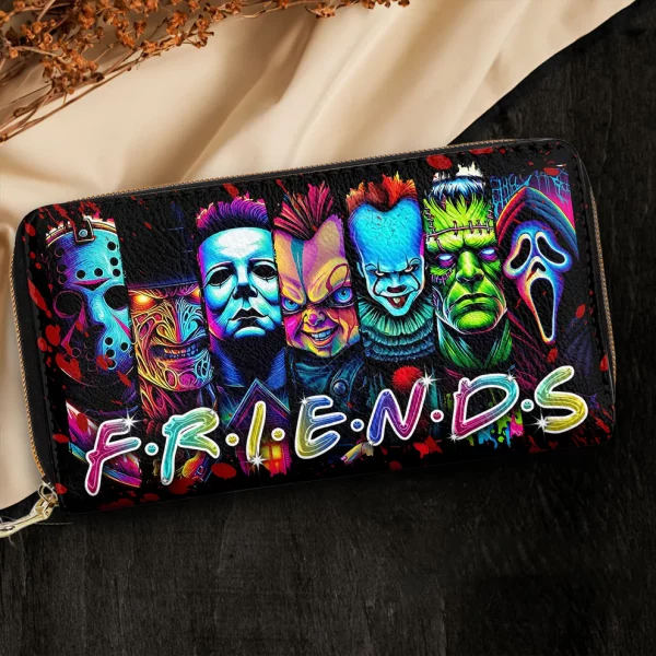Horror Friends Leather Wallet - Halloween Gift - Image 4
