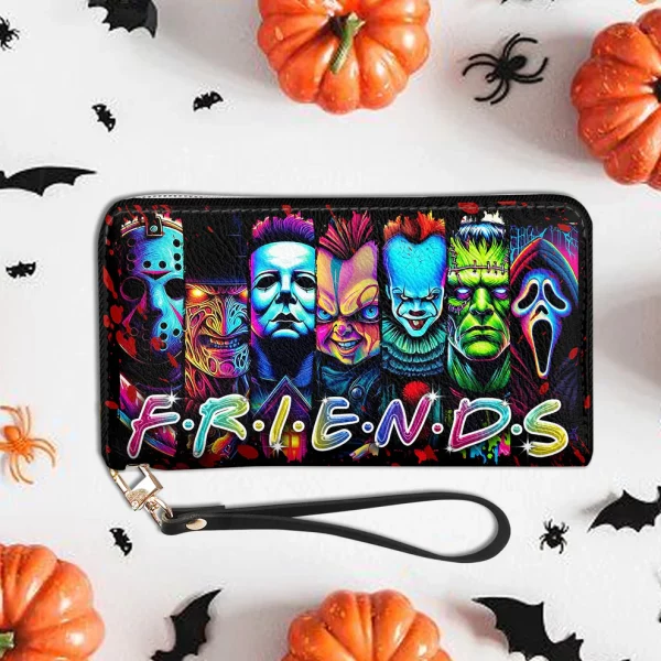 Horror Friends Leather Wallet - Halloween Gift - Image 3