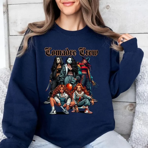 Thug Life, Halloween Comadre Crewneck/Hoodie/T-shirt - Image 3