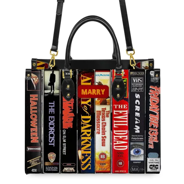 Personalized Horror Movie Themed Purse Handbag Set - Halloween Gift - Image 5
