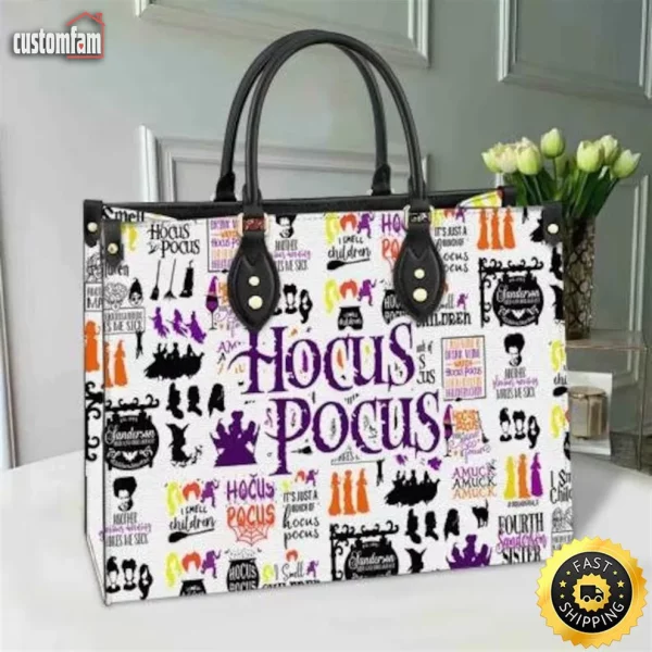 Horror Witches Hocus Pocus Purse, Halloween Witchy Purse Handbag Set - Halloween Gift