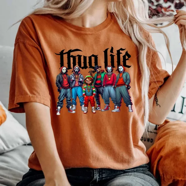 Thug Life Horror Ver 8 – Sweatshirt, Tshirt, Hoodie