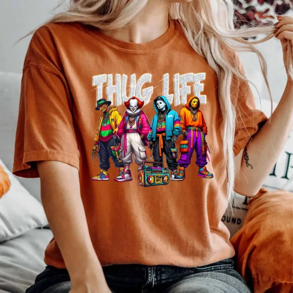 Thug Life Horror Ver 7 – Sweatshirt, Tshirt, Hoodie