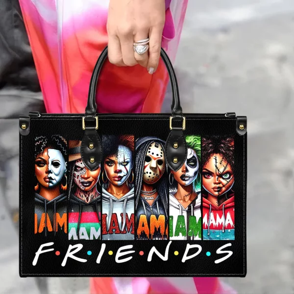 Female Killer Horror Friends Purse Handbag Set - Halloween Gift - Image 6