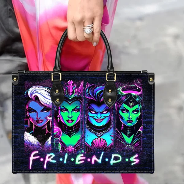 Evil Female Characters Bag Set For Women - Halloween Gift - Gothic Bags Purse Handbag Set - Image 5