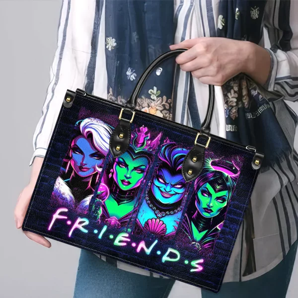 Evil Female Characters Bag Set For Women - Halloween Gift - Gothic Bags Purse Handbag Set - Image 4