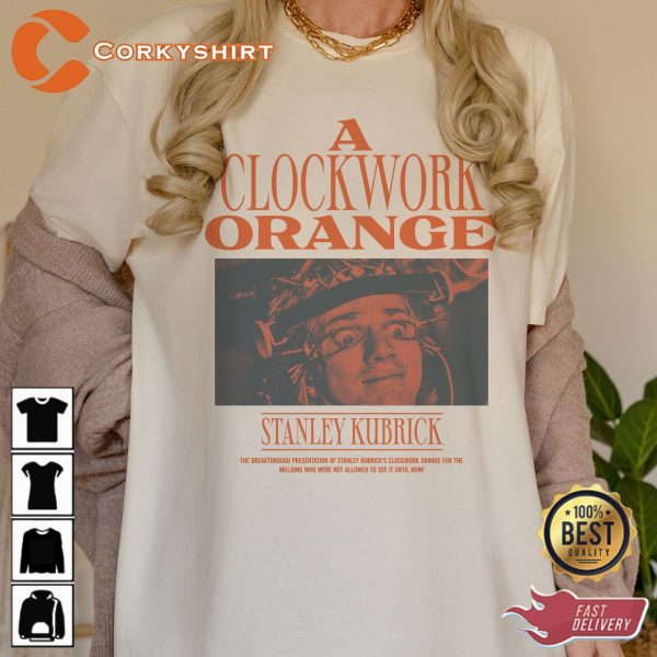 A Clockwork Orange Sweatshirt Vintage Faded Stanley Kubrick Shirt - Image 2