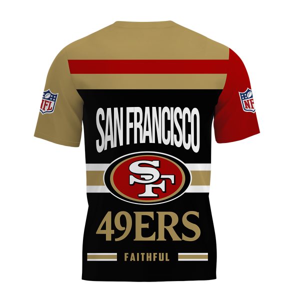 Personalized San Francisco 49ers True Fans Funny Halloween Tshirt Horror Characters Jersey - Image 3