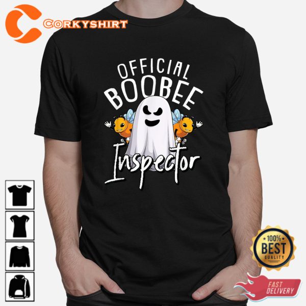 Boo bee Inspector Lazy Diy Halloween Sweatshirt - Image 2