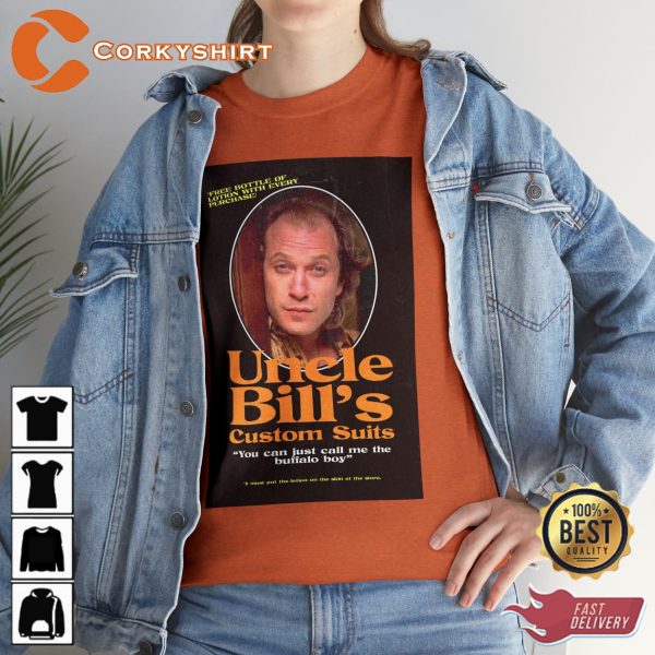 Buffalo Bill Vintage Magazine Ad T-shirt Funny Uncle - Image 2