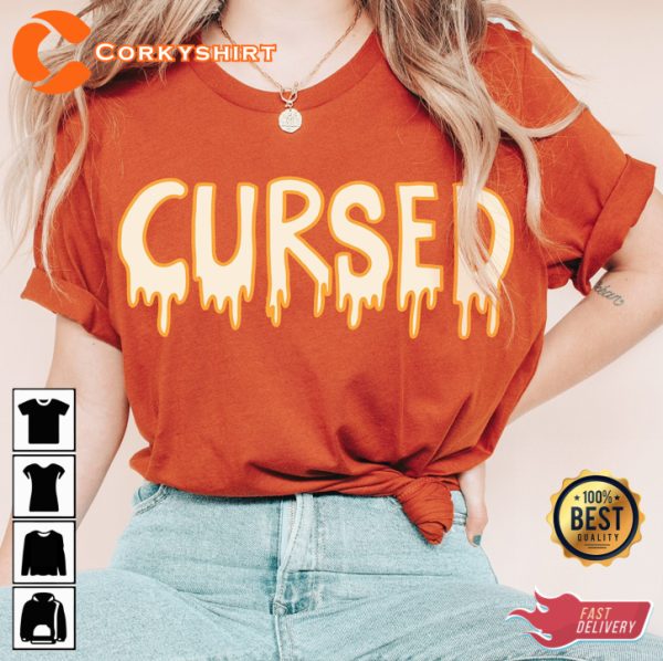Cursed Halloween Horror Costume Sweatshirt - Image 2