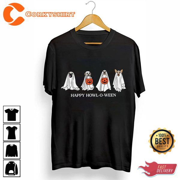 Halloween Snoopy Charlie Peanuts Funny Ghost Spooky Costume T-Shirt - Image 2
