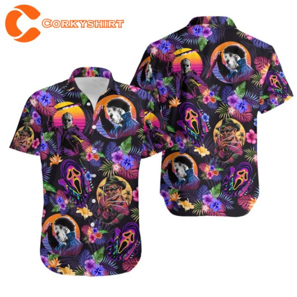 Head Horror Heavy Metal Alien Scary Halloween T-Shirt - Image 2