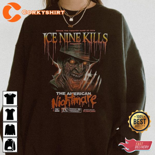Ice Nine Kills American Nightmare Horror Halloween Costume Sweatshirt