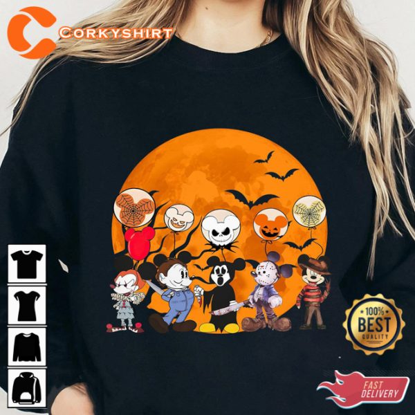 His Hair Look Sexy Pushed Back Michael Myers Horror Halloween Parody T-Shirt