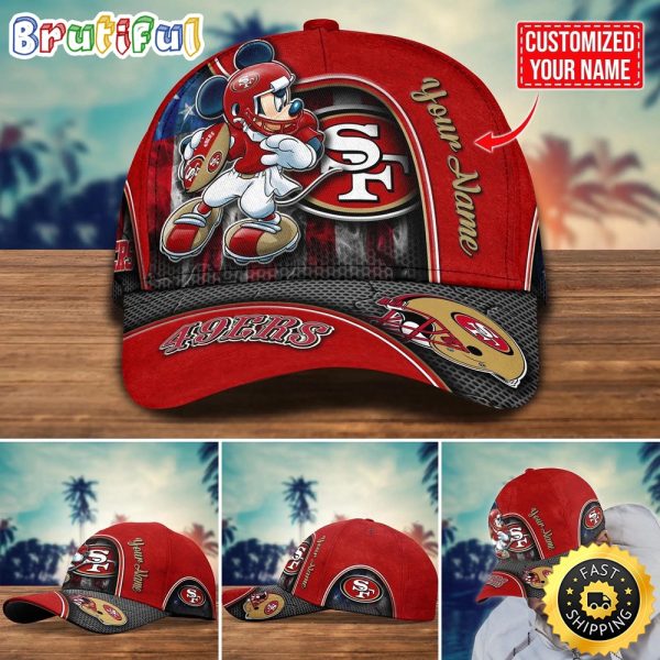 NFL San Francisco 49ers Baseball Cap Mickey Cap Trending Custom Cap