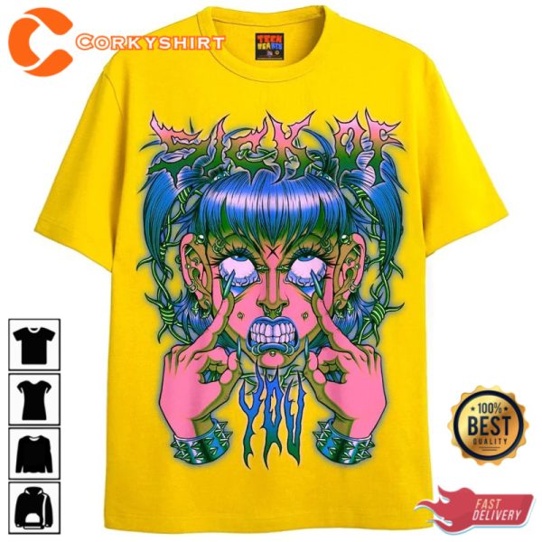 SICK OF YOU HALLOWEEN FAN T-SHIRT - Image 3