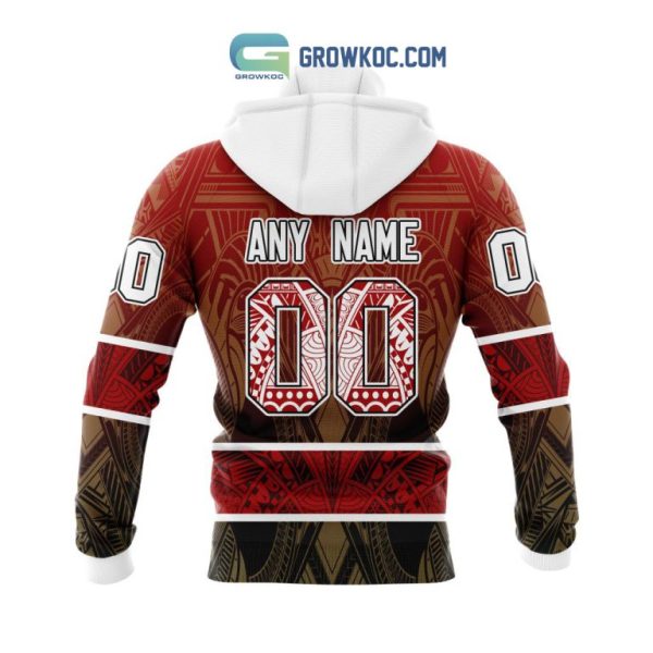 San Francisco 49ers NFL Special Native With Samoa Culture Hoodie T Shirt - Image 5