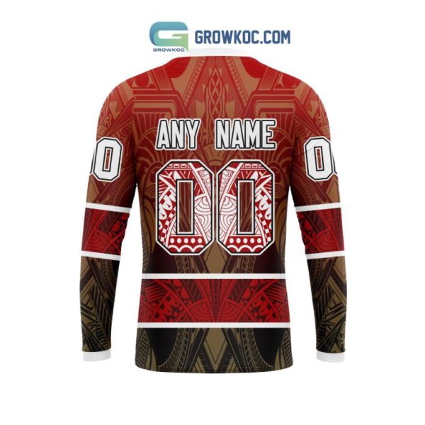 San Francisco 49ers NFL Special Native With Samoa Culture Hoodie T Shirt - Image 9