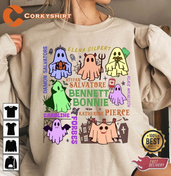 The Vampire Diaries Tee, Vampire Halloween Sweatshirt - Image 3