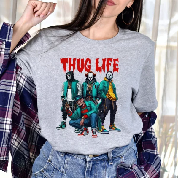Thug Life Horror Ver 4 – Sweatshirt, Tshirt, Hoodie