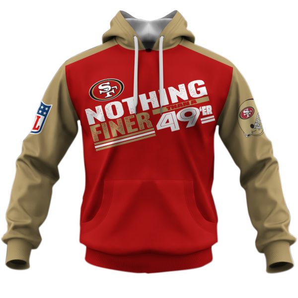 Personalized Nothing Finer Than 49ers Hoodie Tshirt Jersey