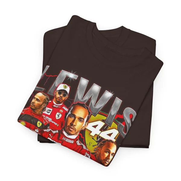 Lewis Hamilton F1 Shirt – Vintage 90s Retro Graphic Tee, Formula One Bootleg Style, Unisex Fan Gift - Image 3