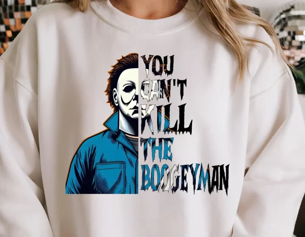 You Can't Kill The BooGeyMan Funny Unisex T-Shirt, Spooky Season Halloween Shirt, Halloween Gift