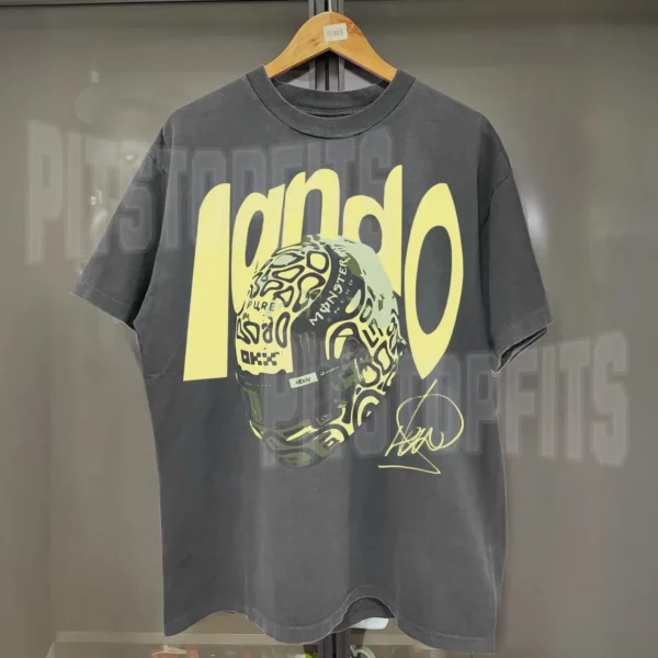 F1 McLaren Lando Norris Limited Shirt, Vintage Racing Tee, Fan Merchandise & Gift Idea - Image 4