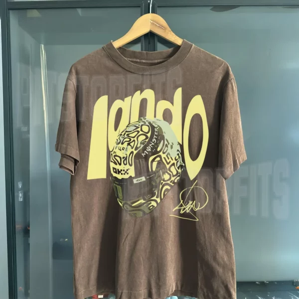 F1 McLaren Lando Norris Limited Shirt, Vintage Racing Tee, Fan Merchandise & Gift Idea - Image 3