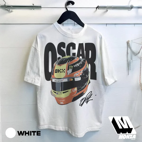 Oscar Piastri Formula One T-Shirt – McLaren F1 Vintage Racing Tee, Motorsport Fan Gift