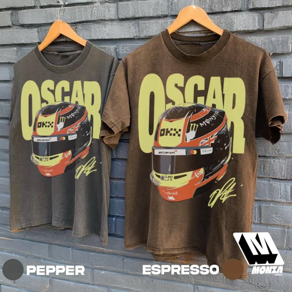 Oscar Piastri Formula One T-Shirt – McLaren F1 Vintage Racing Tee, Motorsport Fan Gift - Image 5