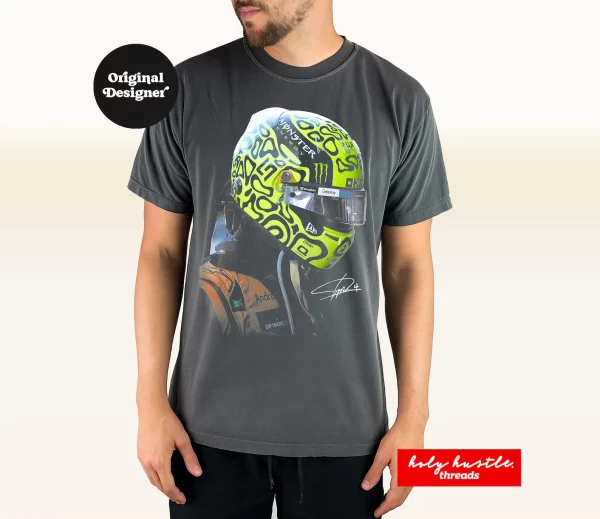 Lando Norris McLaren F1 Shirt – Vintage Racing Tee NOR4, Formula One Graphic T-Shirt, Fan Gift - Image 2