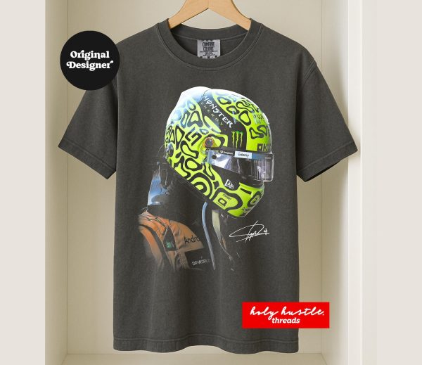 Lando Norris McLaren F1 Shirt – Vintage Racing Tee NOR4, Formula One Graphic T-Shirt, Fan Gift