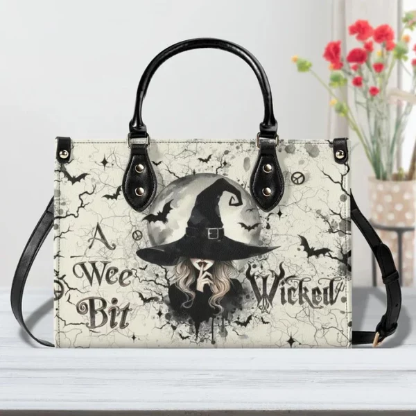 A Wee Bit Wicked Purse Handbag Set - Halloween Gift
