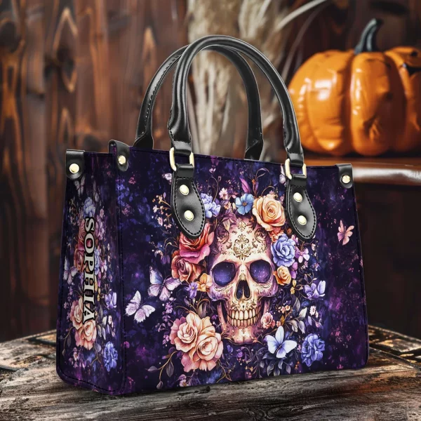 Halloween Gift - Skeleton Purse Handbag Set