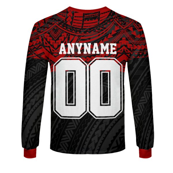 Personalized San Francisco 49ers Polynesian Style Lion Tatoo Hoodie Tshirt Jersey - Image 4