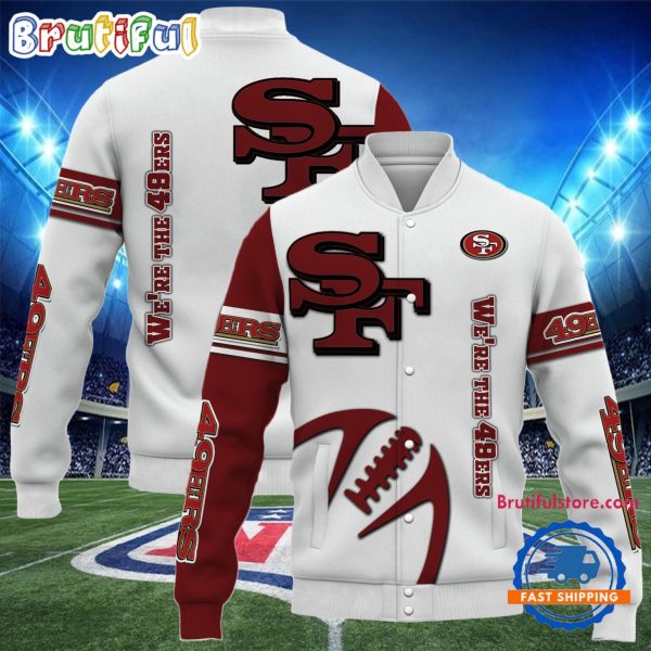 San Francisco 49ers 2024 NFL Team Limited Edition New Design Baseball Jacket