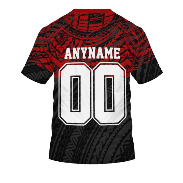 Personalized San Francisco 49ers Polynesian Style Lion Tatoo Hoodie Tshirt Jersey - Image 6