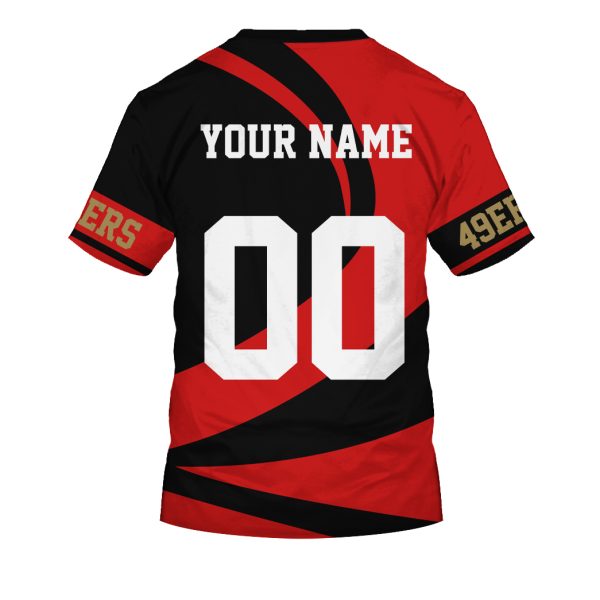 Personalized San Francisco 49ers Funny Halloween Tshirt Horror Michael Myers Not One Single Fck DP431088 - Image 2