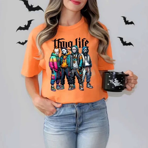 Thug Life Horror Ver 1 – Sweatshirt, Tshirt, Hoodie - Image 2