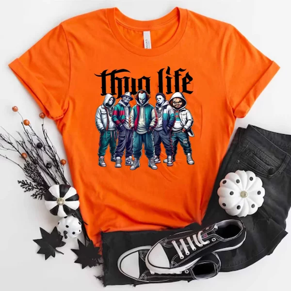 Thug Life Horror Ver 2 – Sweatshirt, Tshirt, Hoodie - Image 2