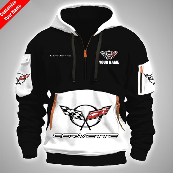 Limited Edition Half Zip Hoodie CRT05 - Image 2